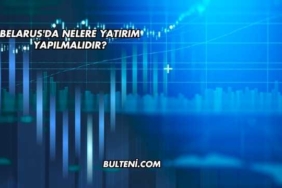 Belarus'da Nelere Yatırım Yapılmalıdır?