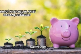 Hangi Kazançlar Arızi Kazanç Değildir?