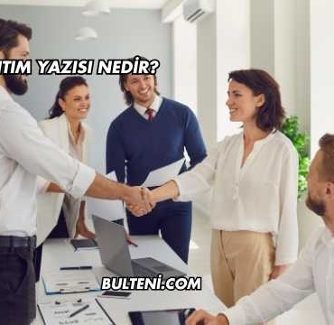 Tanıtım Yazısı Nedir?