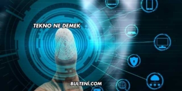 Tekno Ne Demek