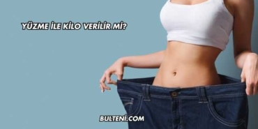 Yüzme ile Kilo Verilir mi?