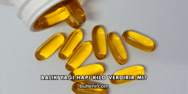 Balık Yağı Hapı Kilo Verdirir mi?