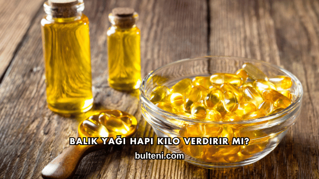 Balık Yağı Hapı Kilo Verdirir mi?