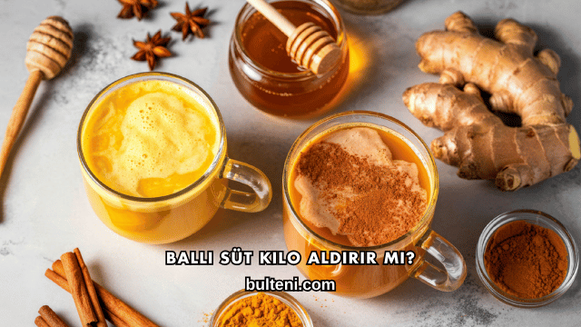 Ballı Süt Kilo Aldırır mı?