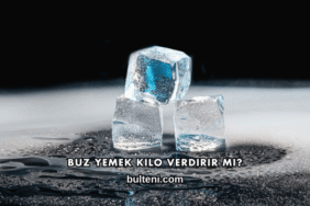 Buz Yemek Kilo Verdirir mi?