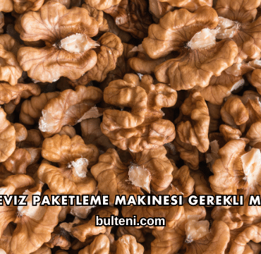 Ceviz Paketleme Makinesi Gerekli mi?