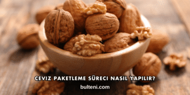 Ceviz Paketleme Süreci Nasıl Yapılır?