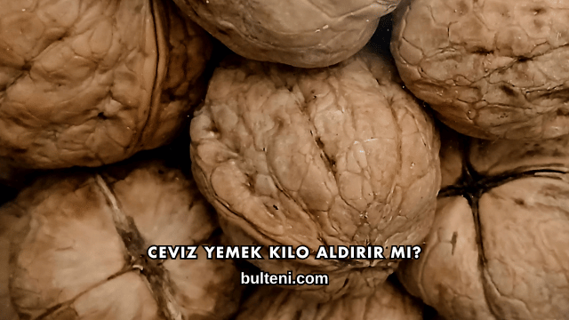 Ceviz Yemek Kilo Aldırır mı?