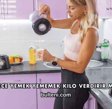 Gece Yemek Yememek Kilo Verdirir mi?
