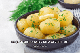 Haşlanmış Patates Kilo Aldırır mı?