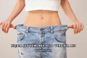 Hiçbir Şey Yememek Kilo Verdirir mi?