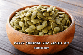 Kabak Çekirdeği Kilo Aldırır mı?