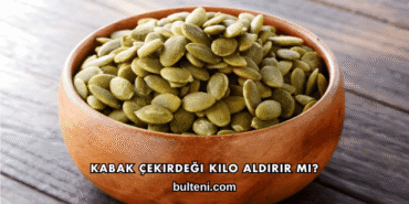 Kabak Çekirdeği Kilo Aldırır mı?