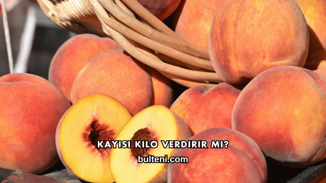 Kayısı Kilo Verdirir mi?