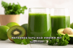 Maydanoz Suyu Kilo Verdirir mi?