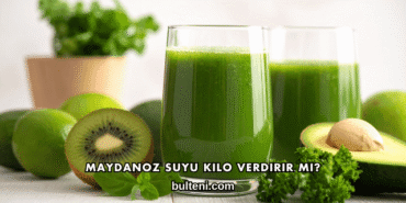 Maydanoz Suyu Kilo Verdirir mi?