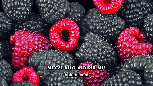 Meyve Kilo Aldırır mı?