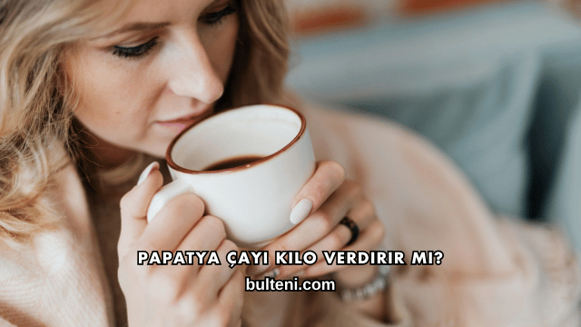 Papatya Çayı Kilo Verdirir mi?