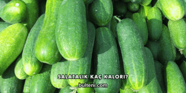 Salatalık Kaç Kalori?