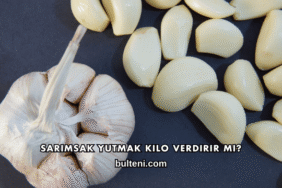 Sarımsak Yutmak Kilo Verdirir mi?