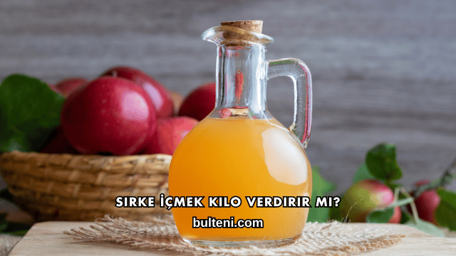 Sirke İçmek Kilo Verdirir mi?