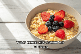 Yulaf Ezmesi Kilo Aldırır mı?