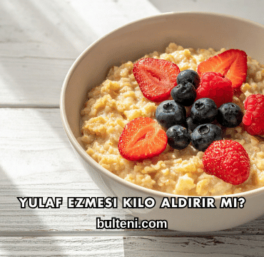 Yulaf Ezmesi Kilo Aldırır mı?